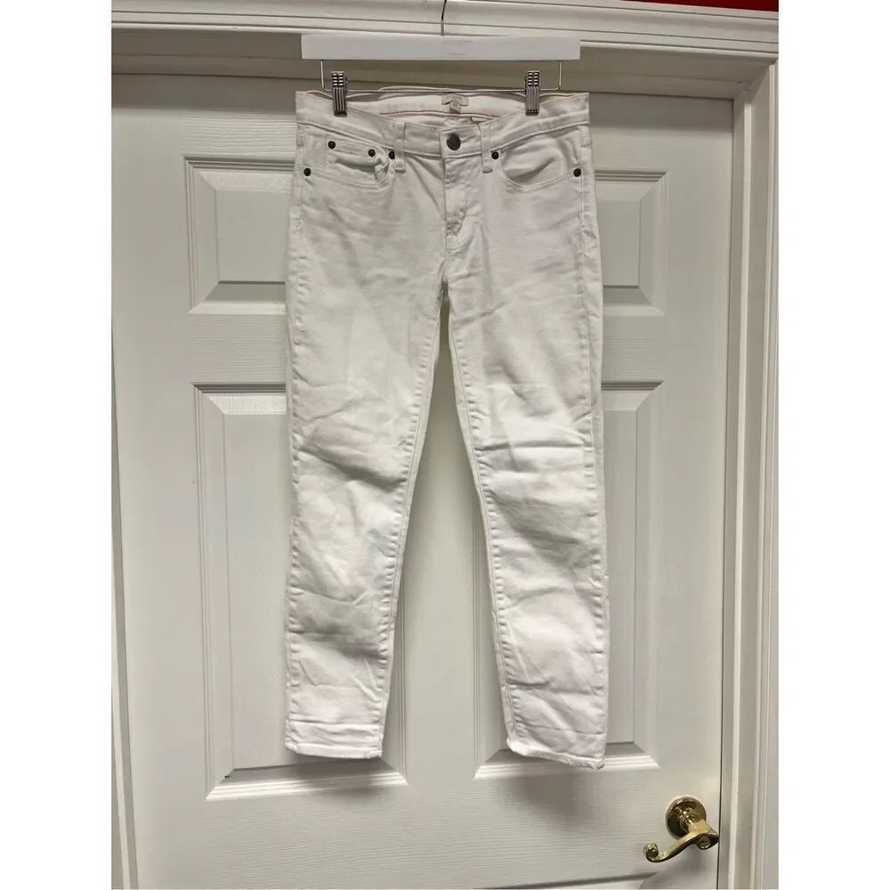 J. Crew Stretch Mud Rise Straight Leg Jeans sz 27 EUC